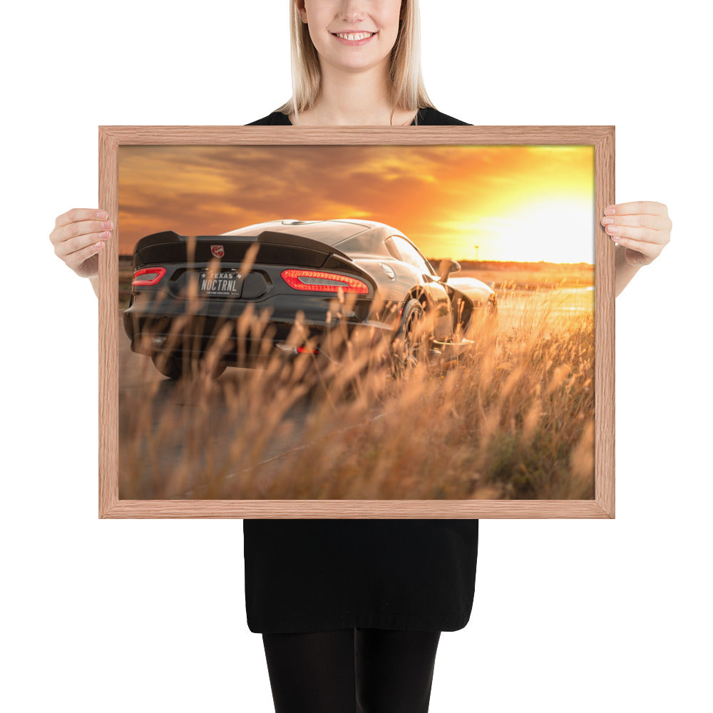 ACR Viper Sunset Framed Luster