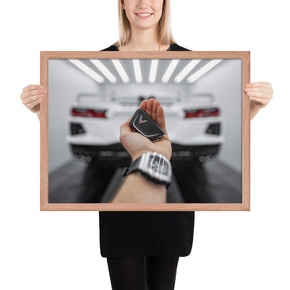 C8 Corvette Key Framed Luster