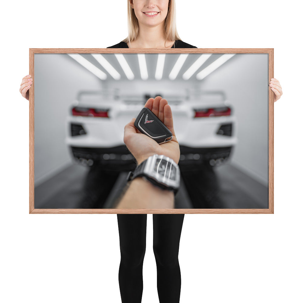 C8 Corvette Key Framed Luster
