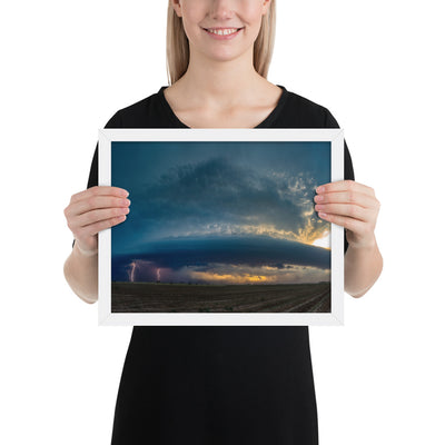 West Texas Spaceship Framed Luster
