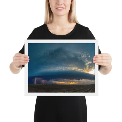 West Texas Spaceship Framed Luster