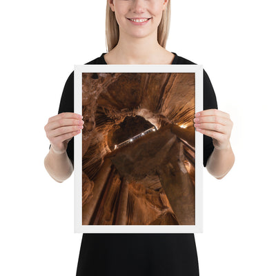 Cave Without a Name Framed Luster