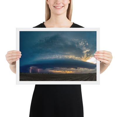 West Texas Spaceship Framed Luster