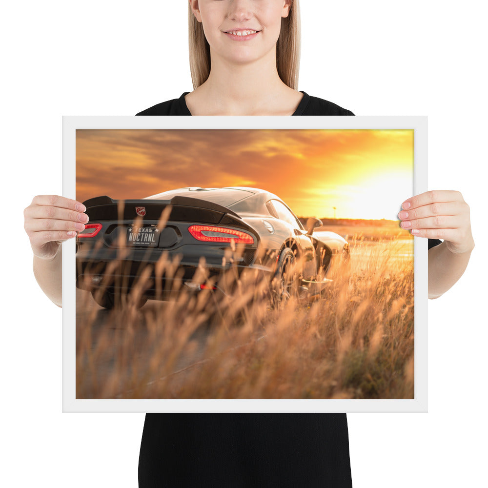 ACR Viper Sunset Framed Luster