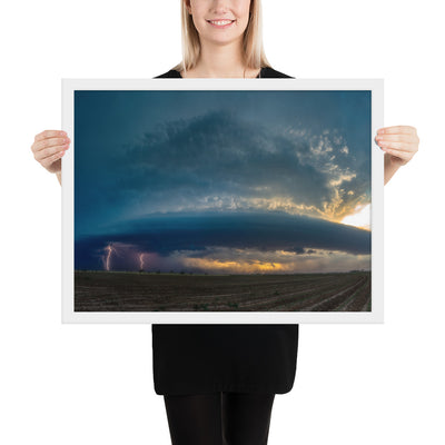 West Texas Spaceship Framed Luster