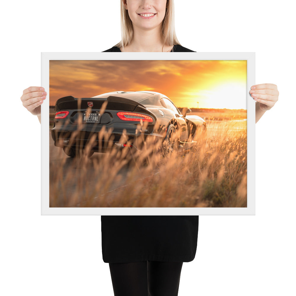 ACR Viper Sunset Framed Luster