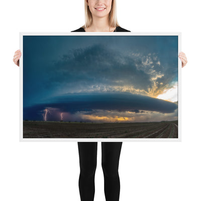 West Texas Spaceship Framed Luster