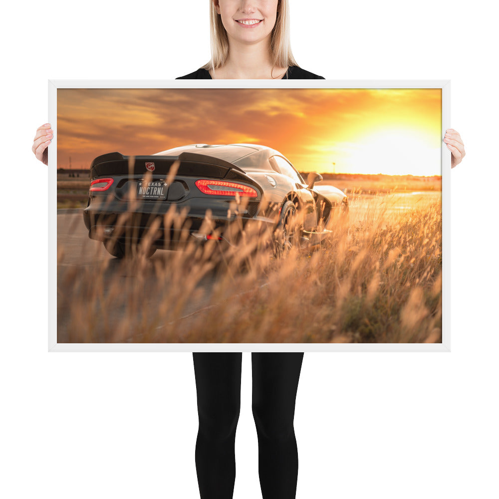ACR Viper Sunset Framed Luster