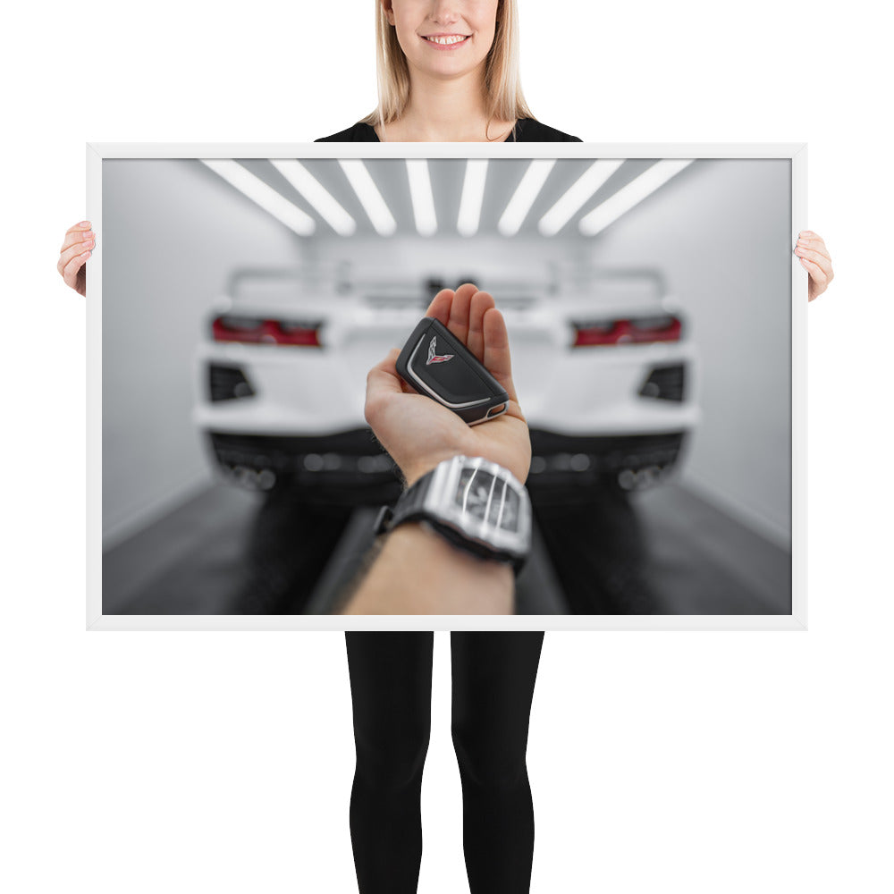 C8 Corvette Key Framed Luster