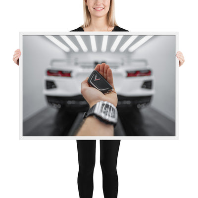 C8 Corvette Key Framed Luster