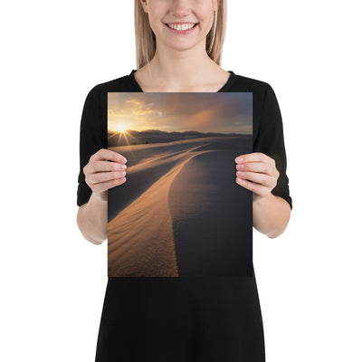 White Sands Sunset Luster