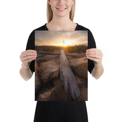Terlingua Cemetery Sunset Luster