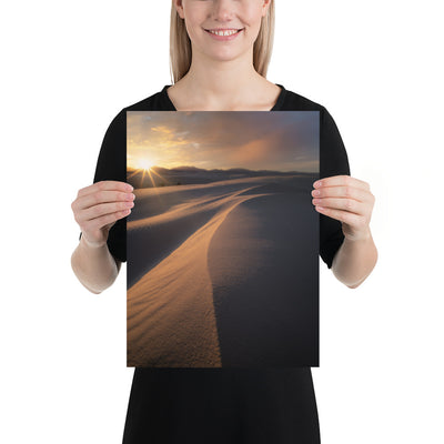 White Sands Sunset Luster