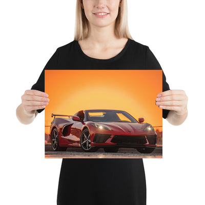 C8 Corvette Sunset Luster