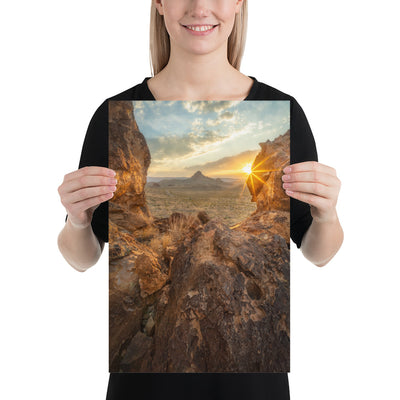 Big Bend Sunset Luster