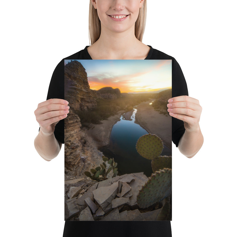 Big Bend Creek Sunset Luster