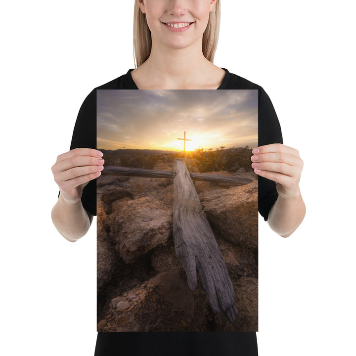 Terlingua Cemetery Sunset Luster