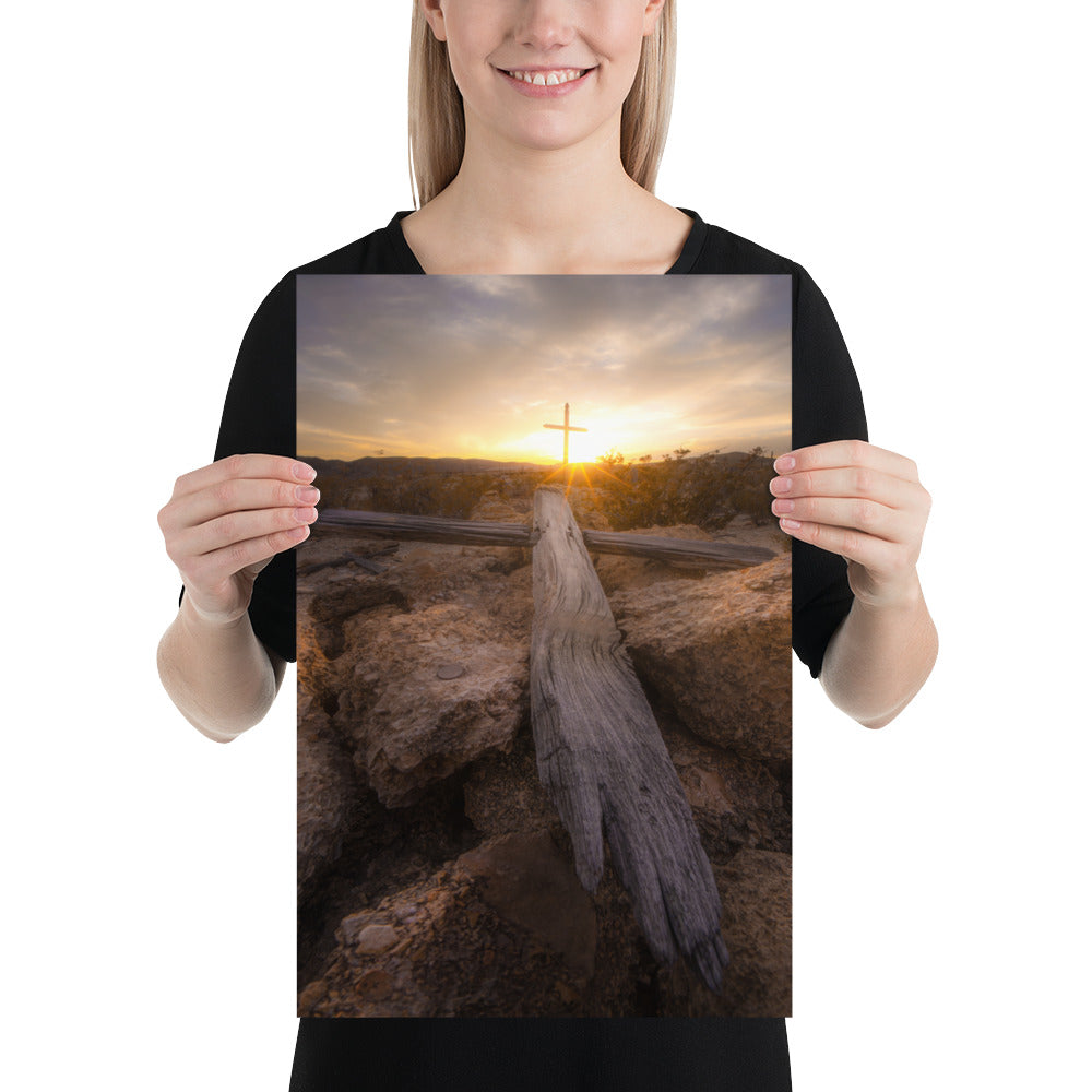 Terlingua Cemetery Sunset Luster