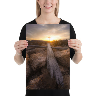 Terlingua Cemetery Sunset Luster