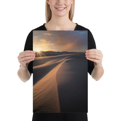 White Sands Sunset Luster