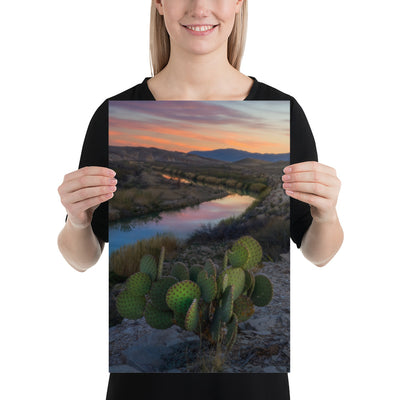 Rio Grande Sunset Luster