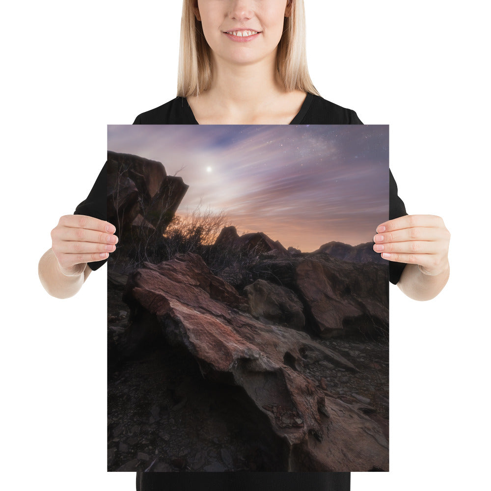 Big Bend Cloudy Twilight Luster