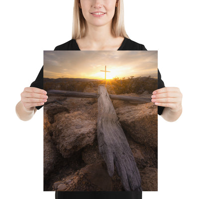 Terlingua Cemetery Sunset Luster