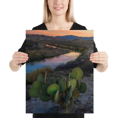 Rio Grande Sunset Luster