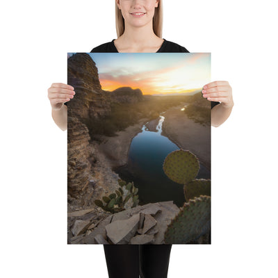 Big Bend Creek Sunset Luster