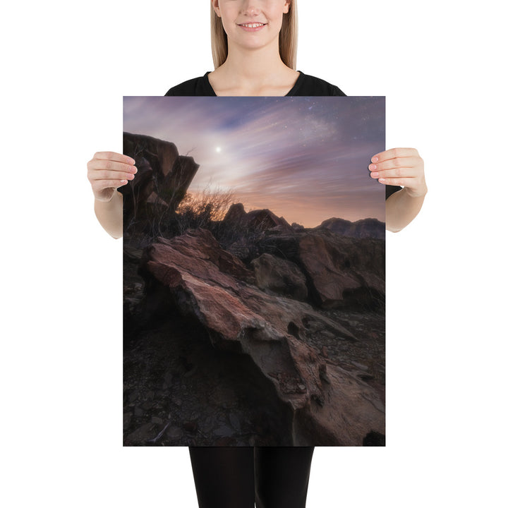 Big Bend Cloudy Twilight Luster