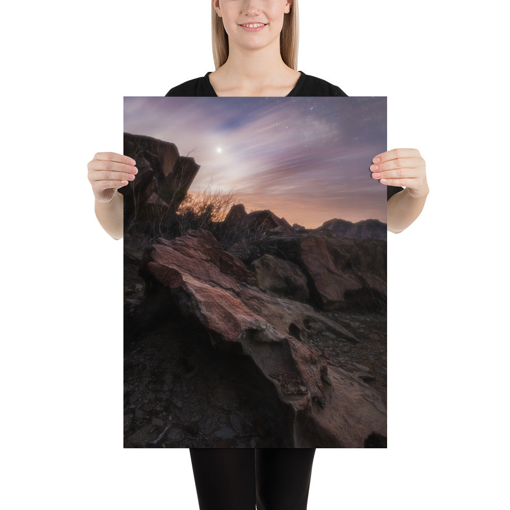 Big Bend Cloudy Twilight Luster