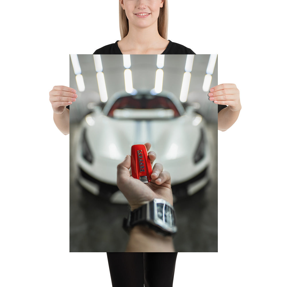 Ferrari 488 Pista Key Luster