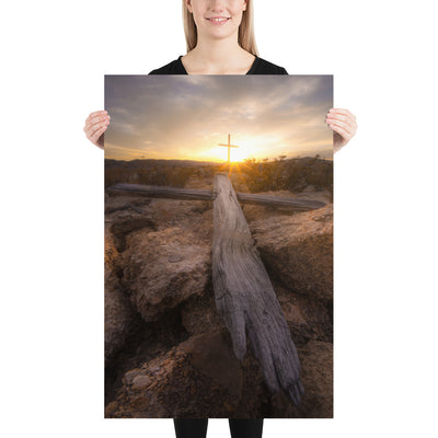 Terlingua Cemetery Sunset Luster