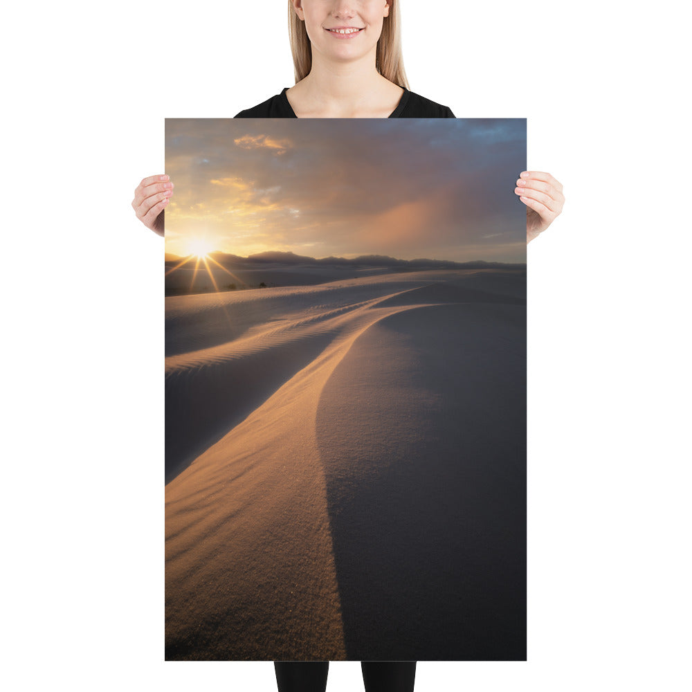 White Sands Sunset Luster