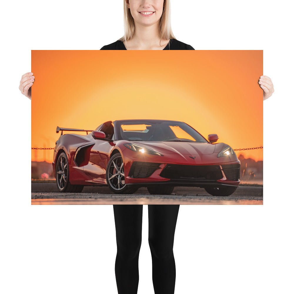 C8 Corvette Sunset Luster