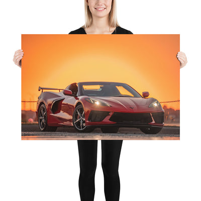 C8 Corvette Sunset Luster